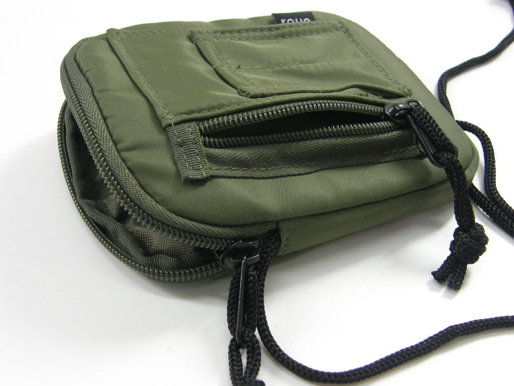  new goods CIAOPANIC TYPY roue [ military ] Mini shoulder bag khaki *333934 compact pouch camp outdoor fes