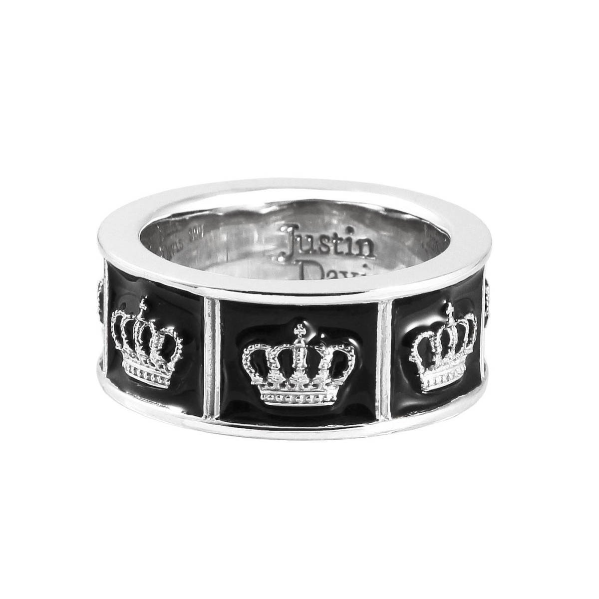 新品◆JUSTIN DAVIS◆PRIDE&JOY RING◆クラウンリング◆13号◆定価30,800円◆SrJ272◆_画像1