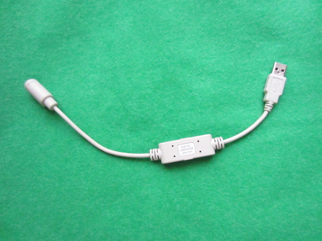  secondhand goods SANWA SUPPLY USB-PS/2 conversion converter cable ( approximately 31cm)