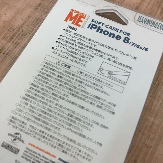 外箱痛みアリ★訳あり価格★ ミニオンズ iPhoneSE3 iPhoneSE2 iPhone7 / iPhone6s / iPhone6 兼用サイズ スマホケース MINI70B_画像2