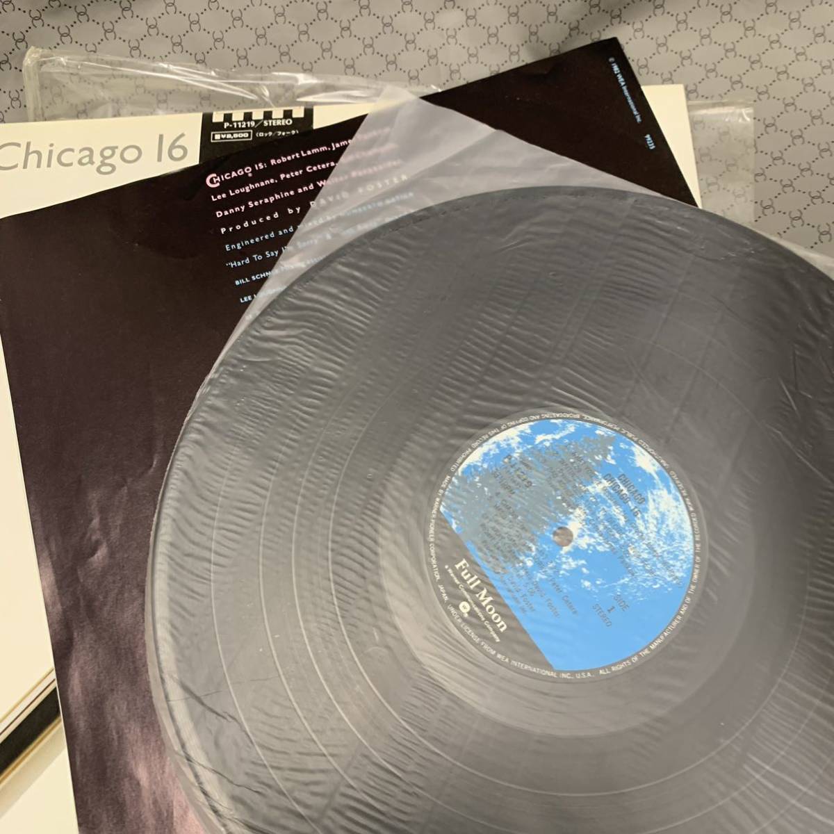 LPレコード シカゴ chicago16 ラヴミートゥモロウ 紙ジャケ 帯付き_画像3
