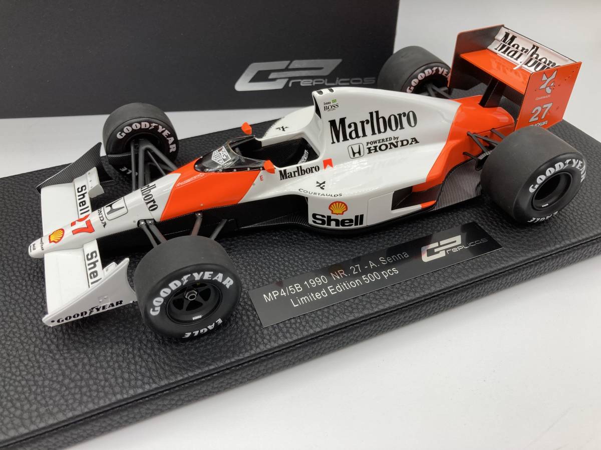 GP Replicas マクラーレン ホンダ Mclaren HONDA MP4/5B No.27 A.セナ