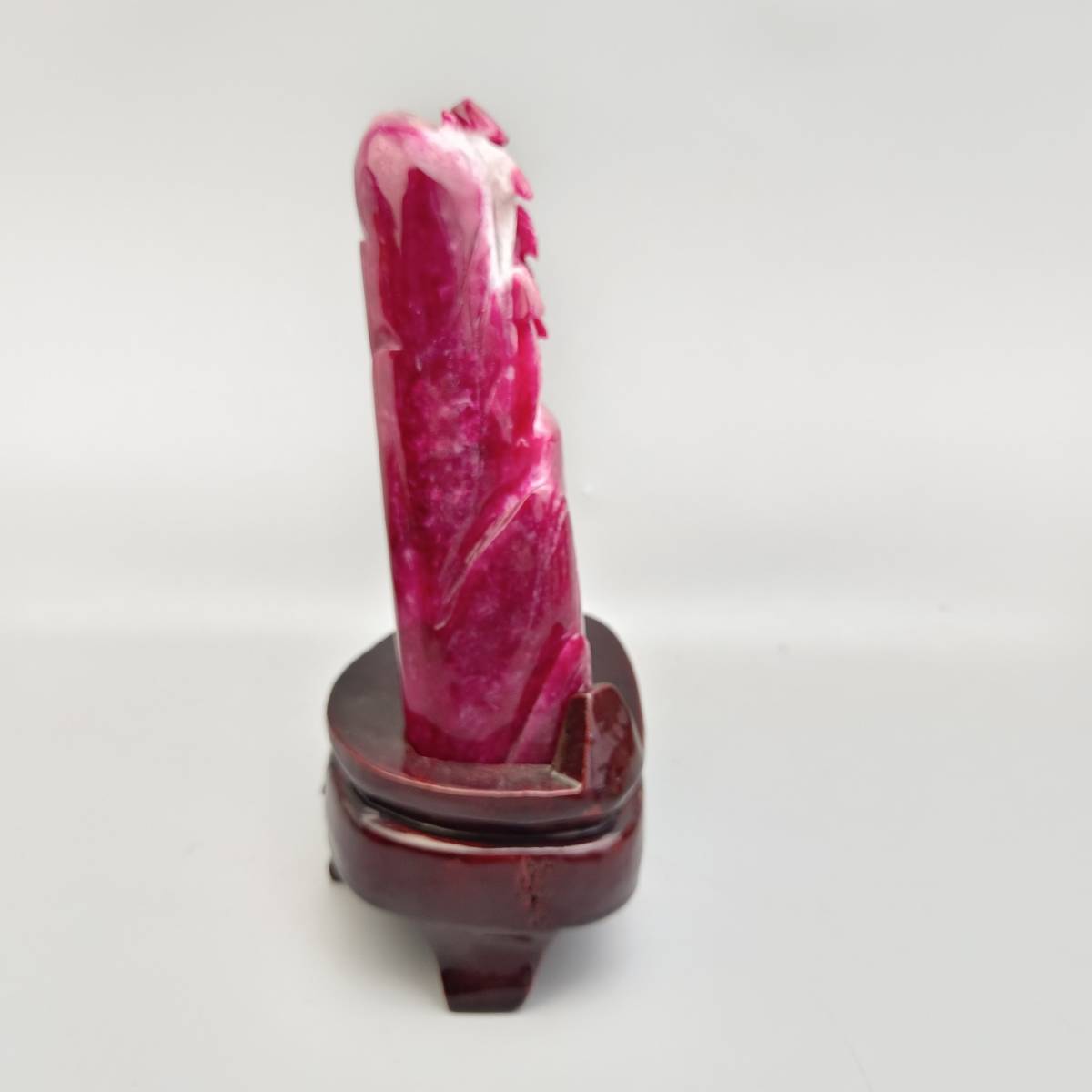 骨董*珍藏*翡翠細密彫*人物擺件】置物賞物極美品中国古美術| charcas