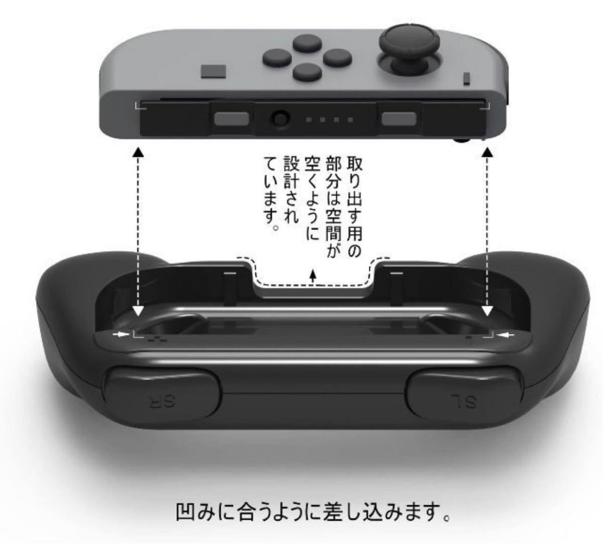 Nintendo Switch ジョイコングリップ 任天堂スイッチ ハンドル2個