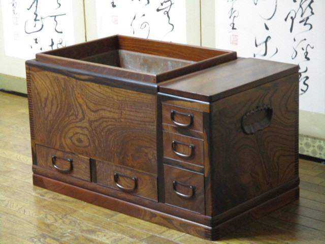 高級 黒柿縁 長火鉢・関東火鉢 - 通販 - pinehotel.info