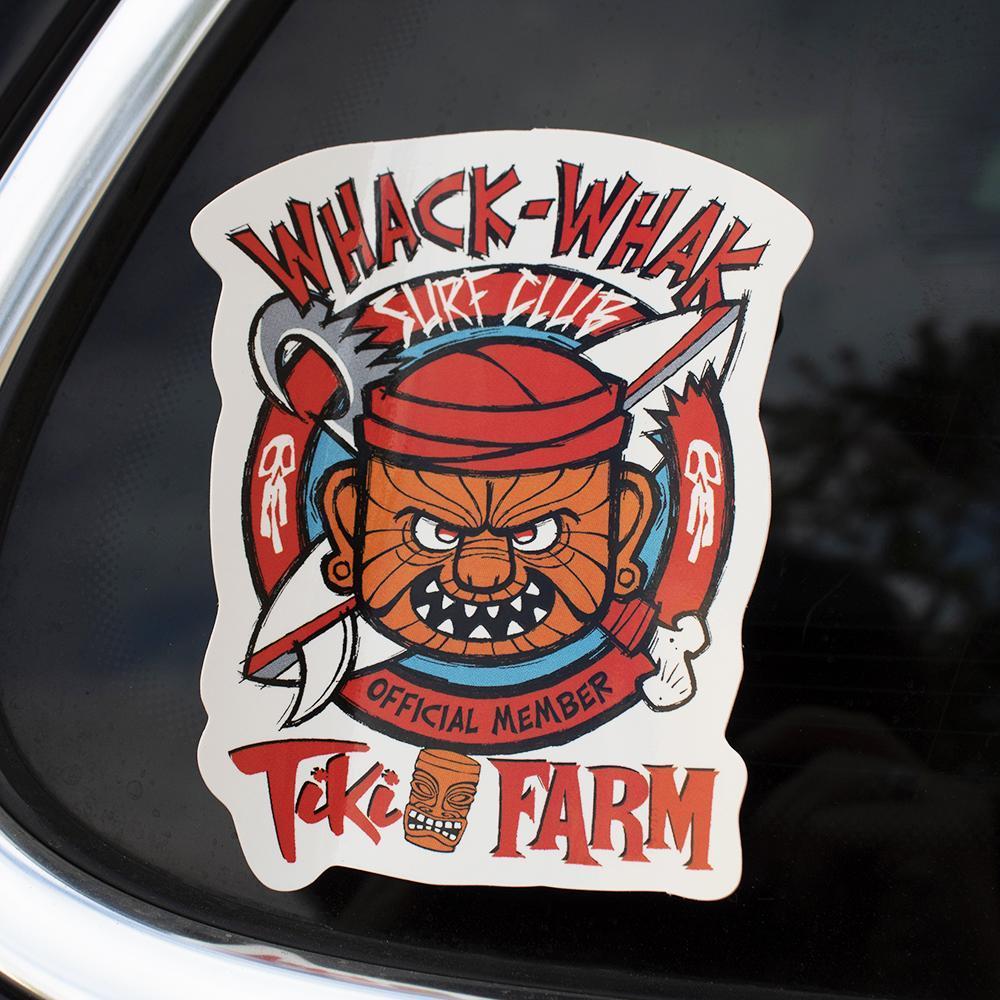 ★ティキ ファーム ステッカー Whack-Whak Sticker Tiki Farm 雑貨_画像2