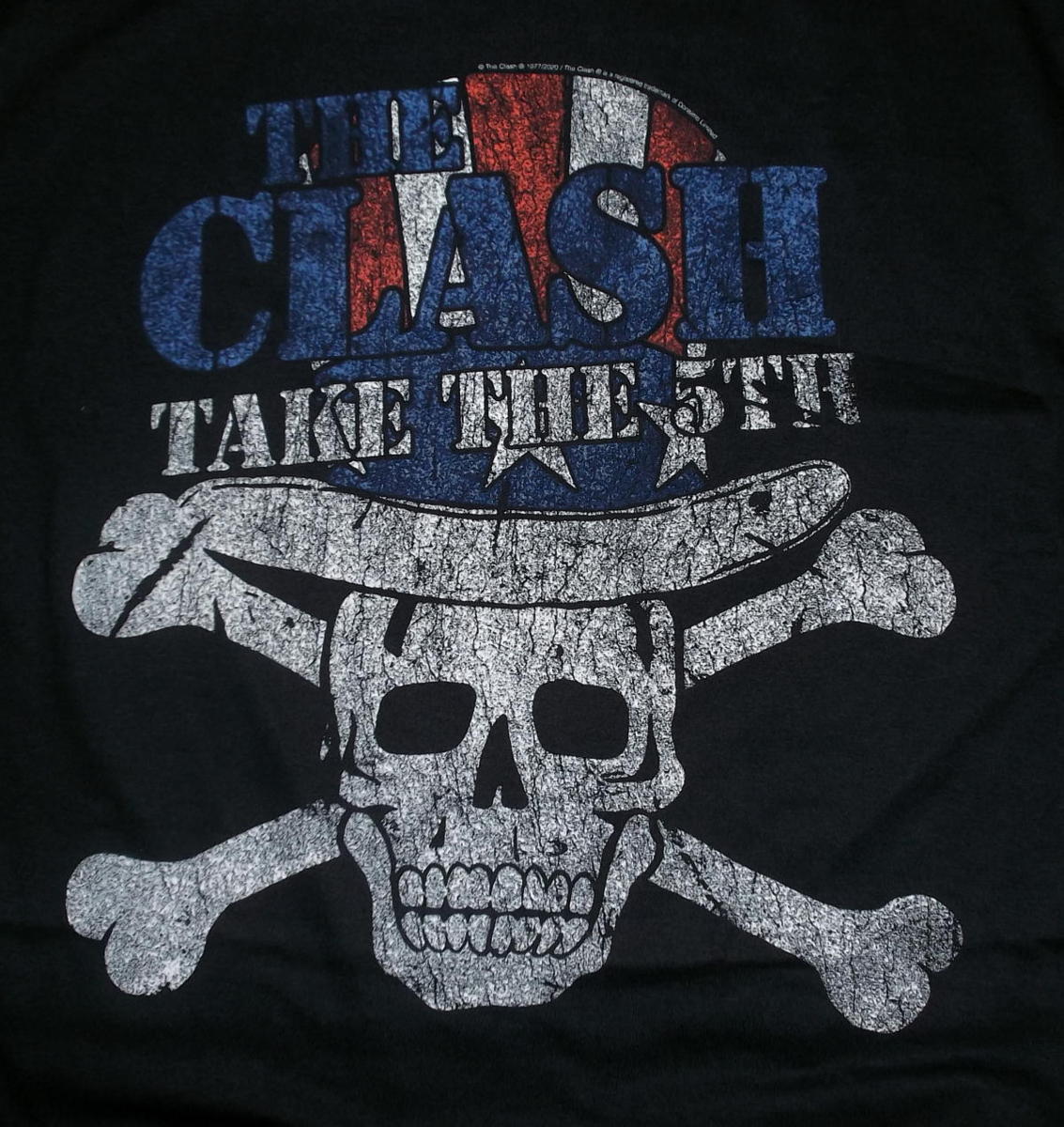 ★ザ・クラッシュ Tシャツ The Clash Take 5th -S 復刻! 正規品 punk_画像1