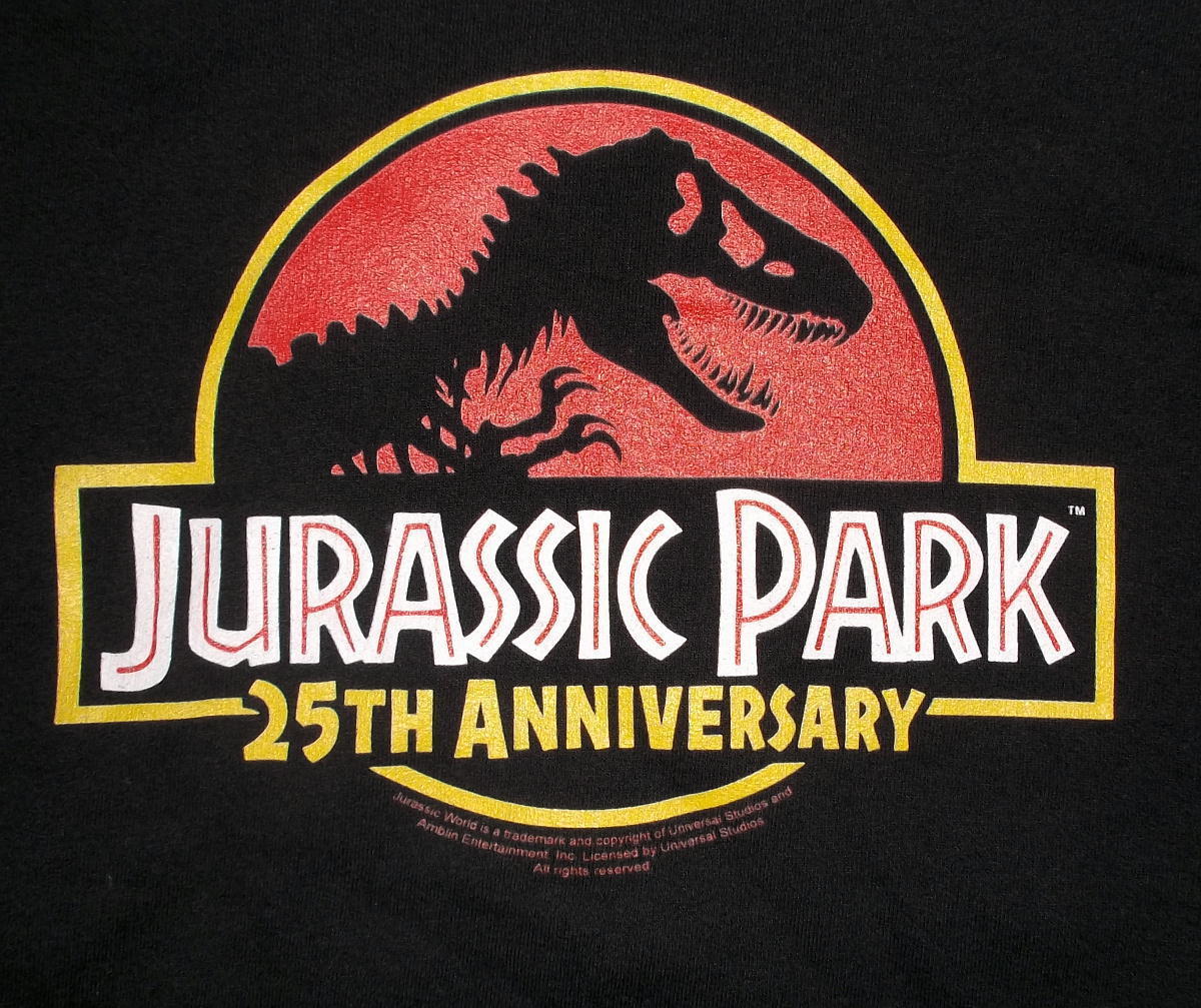 ★ジュラシック パーク パーカ JURASSIC PARK 25周年 - L 正規品 スティーヴン・スピルバーグ 映画 パーカー