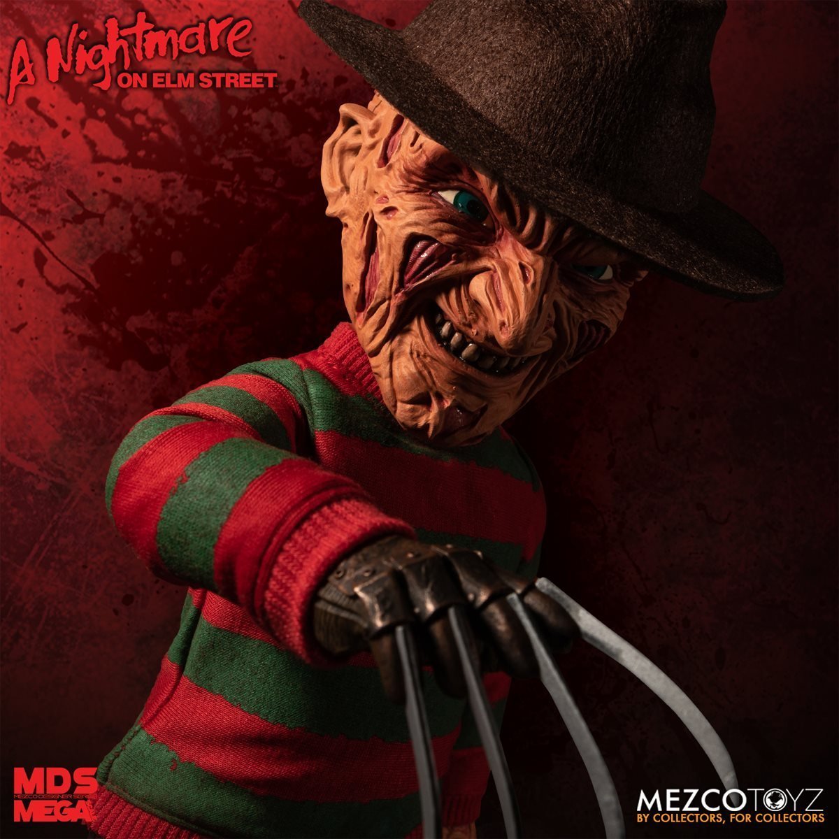 * A Nightmare on Elm Street freti figure A Nightmare on Elm Street Freddy Krueger Talking Mega-Scale Doll MEZCO