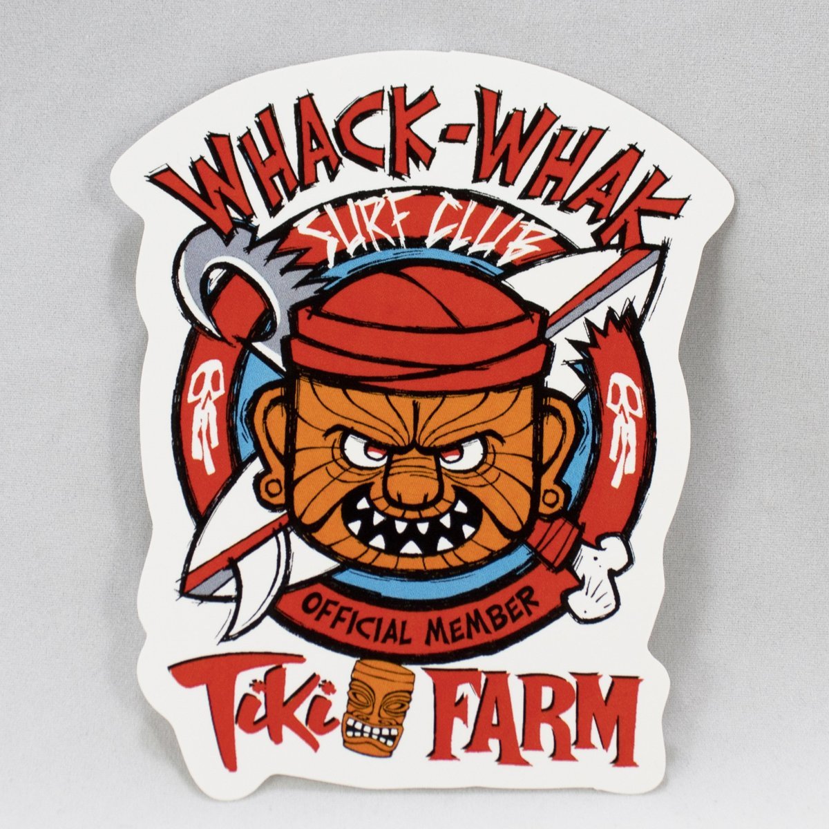 ★ティキ ファーム ステッカー Whack-Whak Sticker Tiki Farm 雑貨_画像1