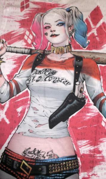 ★ ハーレイ クイン Tシャツ SUICIDE SQUAD Harley Quinn Ladys - S 正規品 スーサイド スクワッド　_画像2