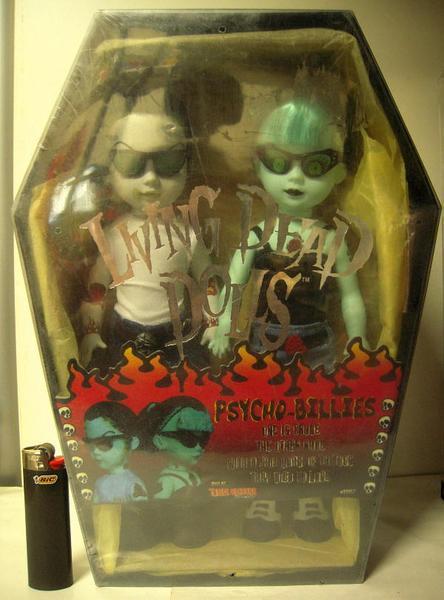 ★リビング デッド ドールズ Living Dead Dolls Psycho-Billies ! サイコビリー!未開封 '98 TOWER 限定品_画像2