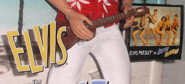 低価超激得★エルヴィス プレスリー バービー ドール ブルー ハワイ 人形 Elvis Presley Blue Hawaii Barbie ムービー ukulele シリーズコレクション