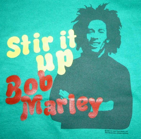 ★ボブ マーリー Tシャツ Bob Marley Stir It Up 緑 Kids-M 正規品! レゲエ ラスタ_画像1