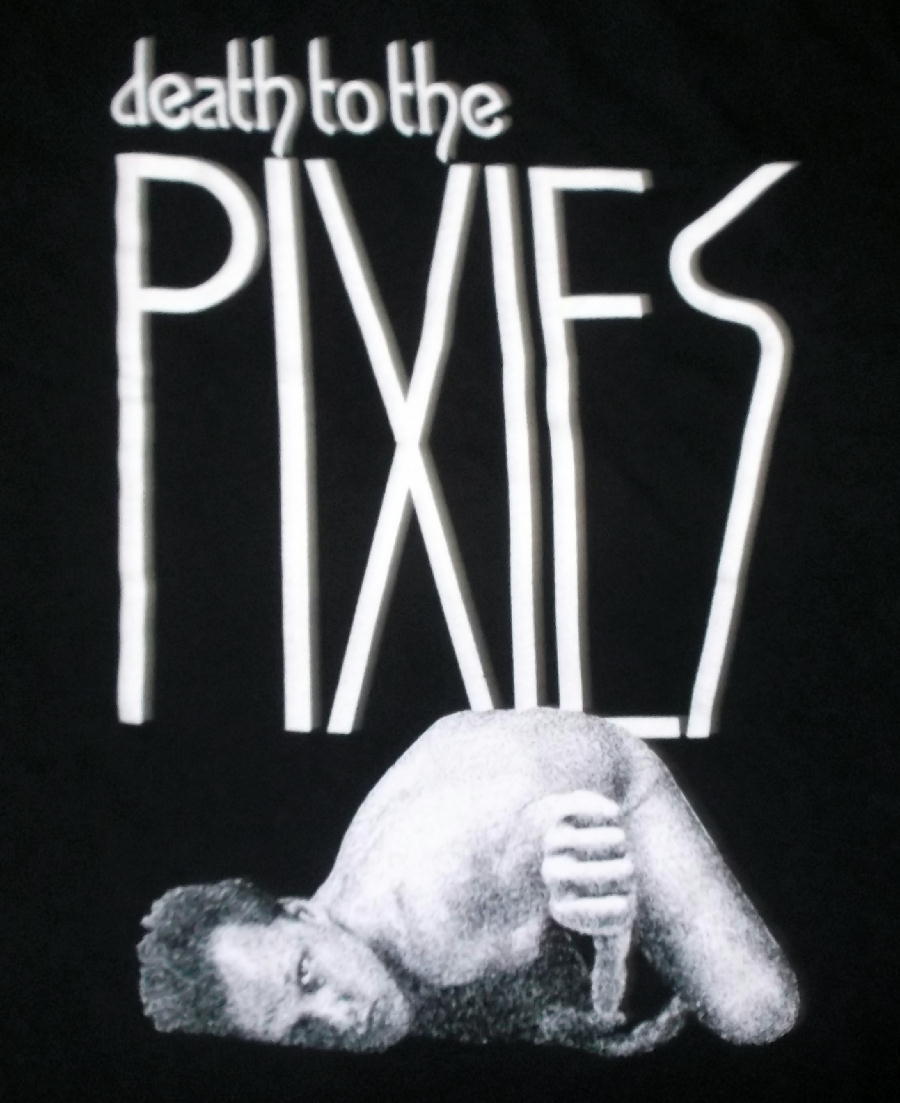 ★ピクシーズ Tシャツ DEATH TO THE PIXIES 黒M 新品,正規品 nirvana weezer u2 indie_画像2
