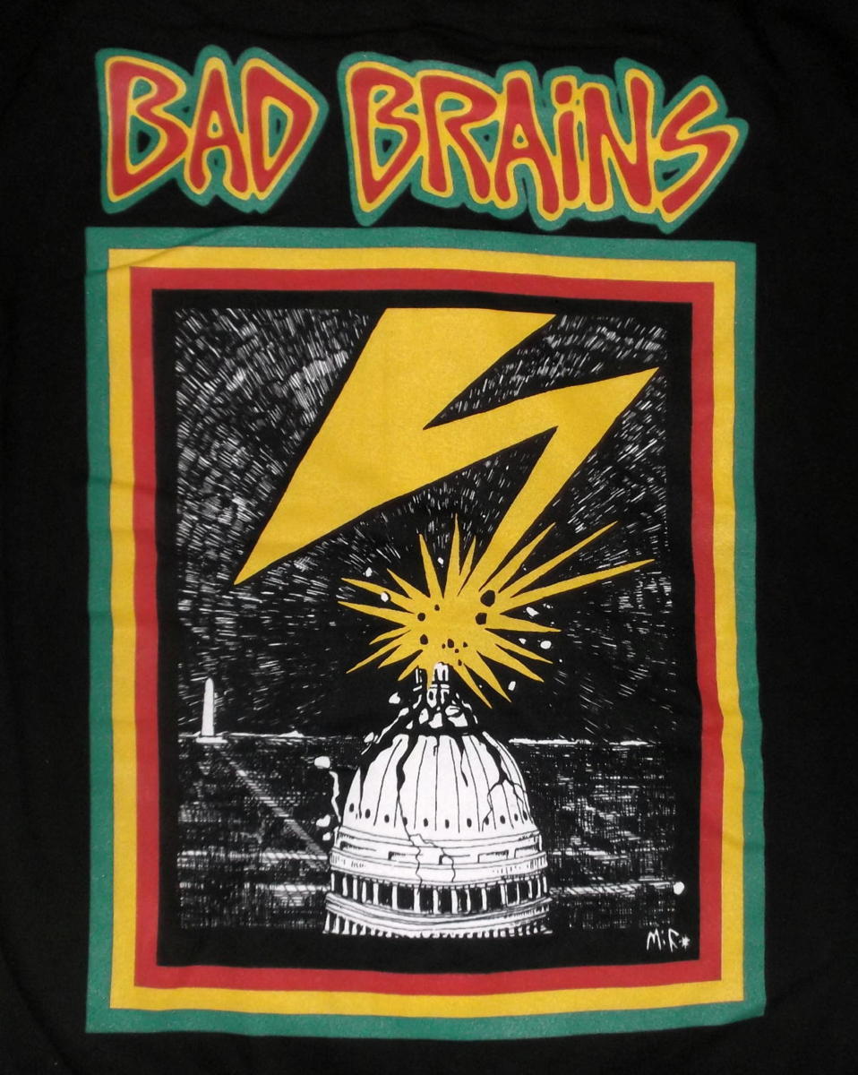 ★バッド ブレインズ Zip パーカ Bad Brains DC - L 正規品 raggae hc ハードコア パンク