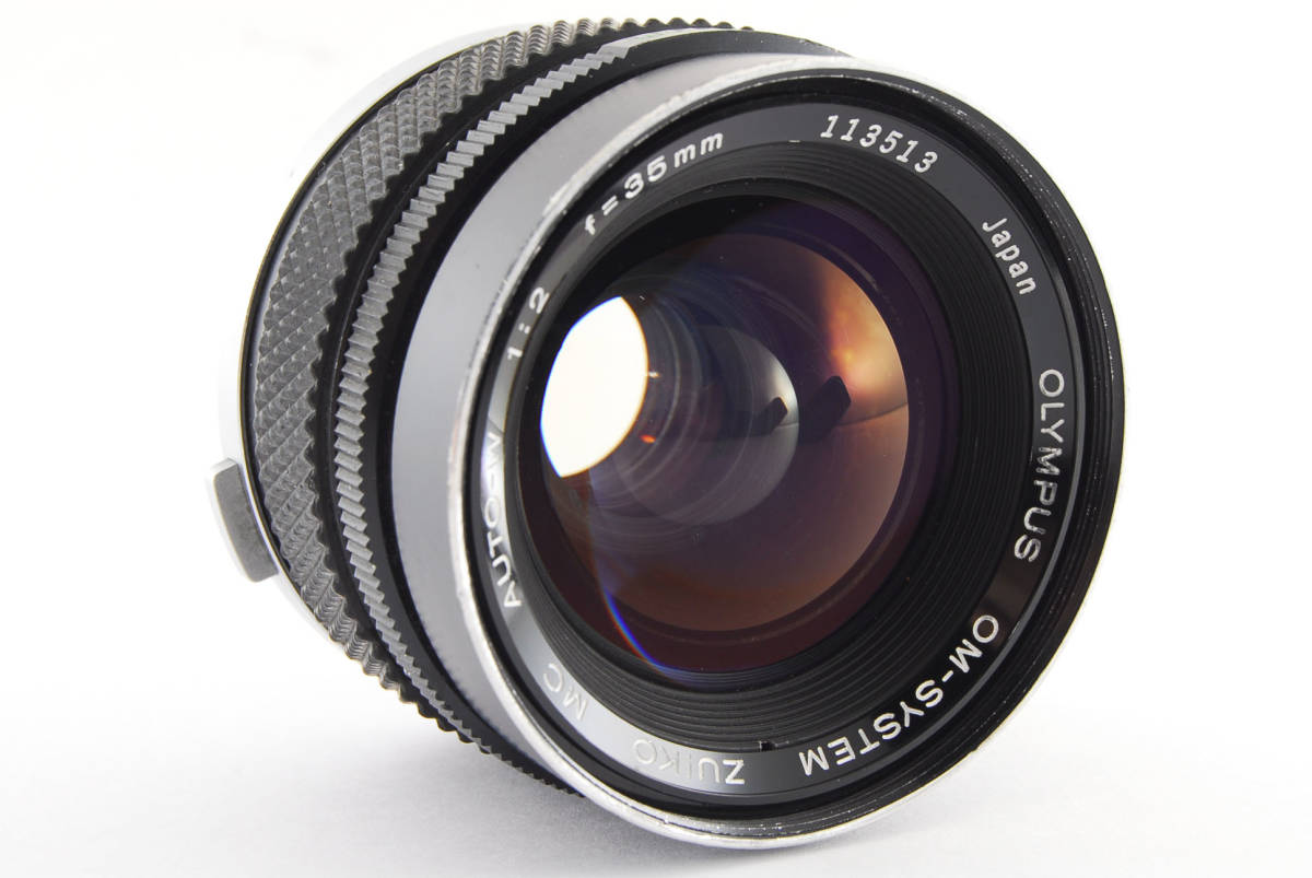 ☆実用美品☆オリンパス OLYMPUS ZUIKO MC AUTO-W 35mm f2 ☆動作OK