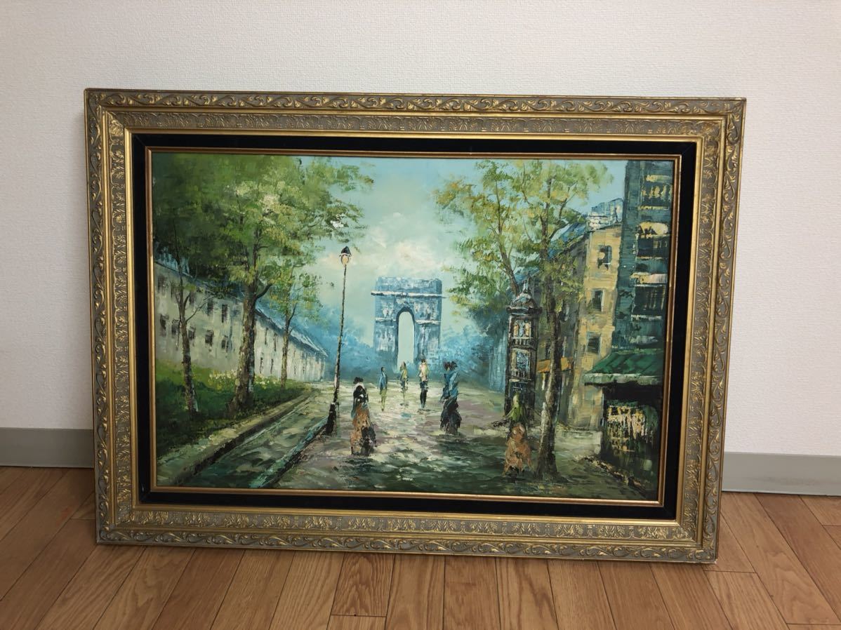 油絵 作者不明 パリ風景 item details | Yahoo! JAPAN Auction 油絵 作者不明 パリ風景 item details | Yahoo! JAPAN Auction