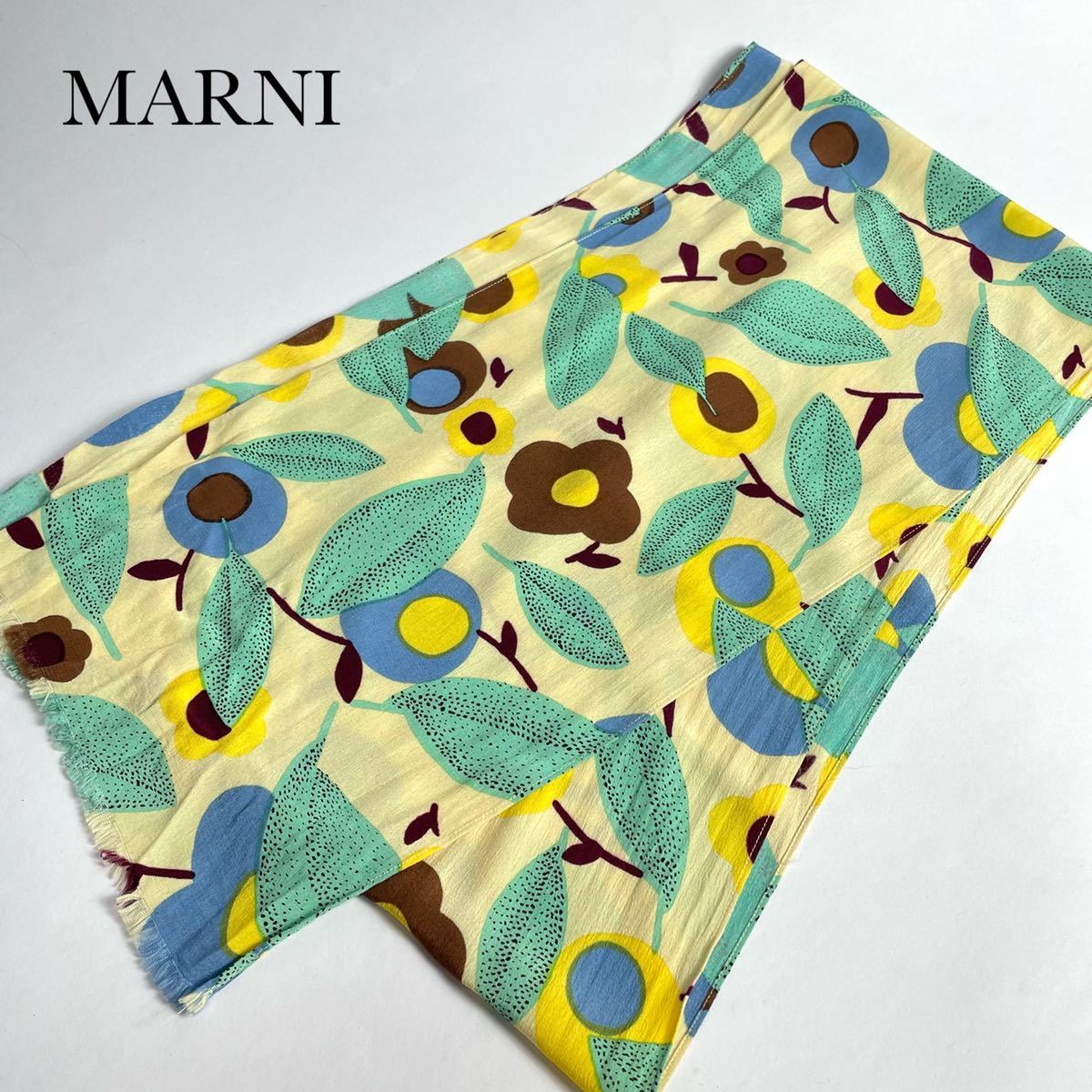 MARNI マルニ ストール スカーフ ショール 花柄 希少 レディース