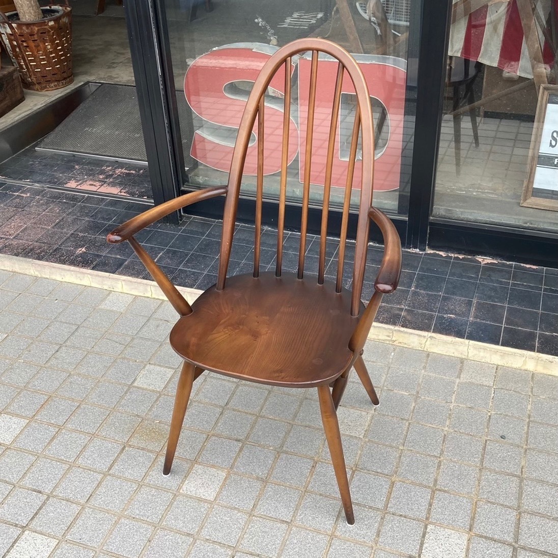 ERCOL】クエーカー アーム チェア アーコール 英国ヴィンテージ ミッド