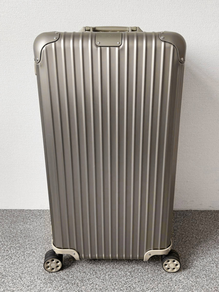 RIMOWA ORIGINAL TRUNK PLUS リモワ オリジナル トランク プラス RIMOWA ORIGINAL TRUNK PLUS リモワ オリジナル トランク プラス