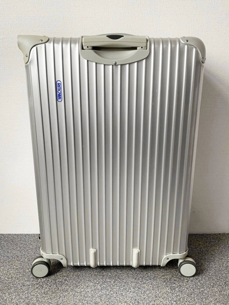 RIMOWA TOPAS Silver Integral リモワ トパーズ シルバーインテグラル 104L 4輪 スーツケース/クラシックフライト  salsa サルサ チタニウム