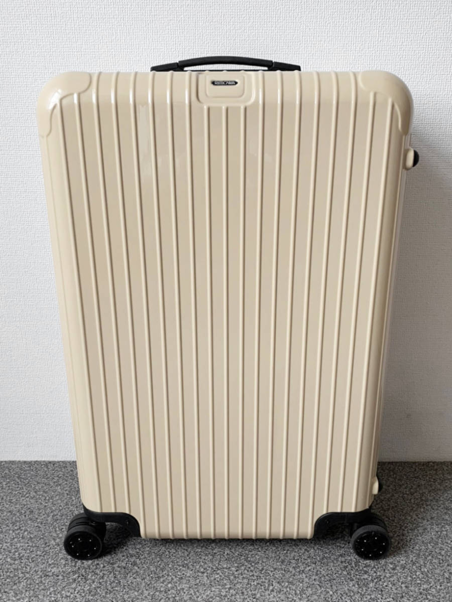 B&Y ユナイテッドアローズ 別注 RIMOWA SALSA ミルクティベージュ リモワ サルサ 98L 4輪 スーツケース/クラシックフライト  トパーズ topas