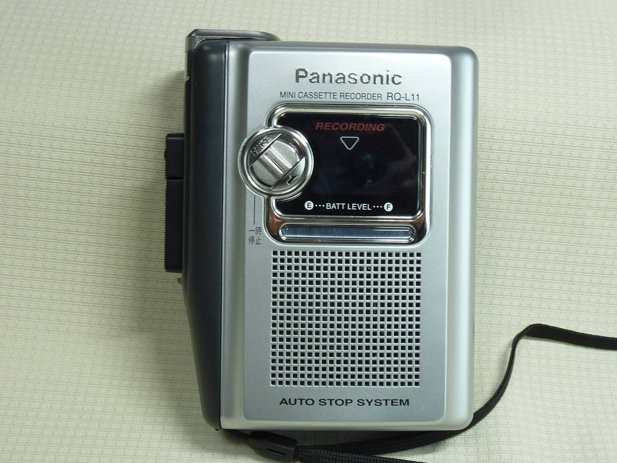 パナソニック　カセットレコーダー　RQ-L11（中古品・ジャンク品）_画像1