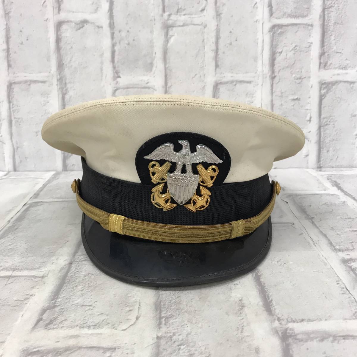 制帽 アメリカ海軍制帽士官bancroft 米軍米海軍帽子 Y5 131 代購幫