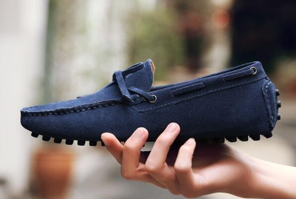 [29.0cm]2081D* новый товар мужской Loafer обувь для вождения туфли без застежки замша легкий casual deck shoes .. надеть обувь удобный 