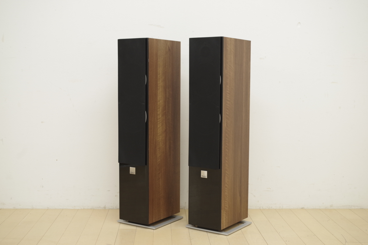 daliDALI ZENSOR 5 pair speaker sound out OK light walnut used audio tallboy 