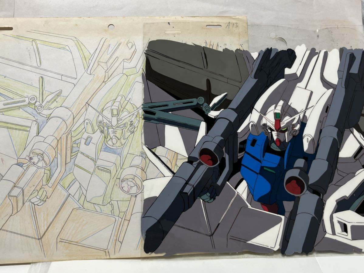 ガンダム 原画 セル画 大判 Yahoo!オークション - セル画・原画セット 機動戦士ガンダム0083