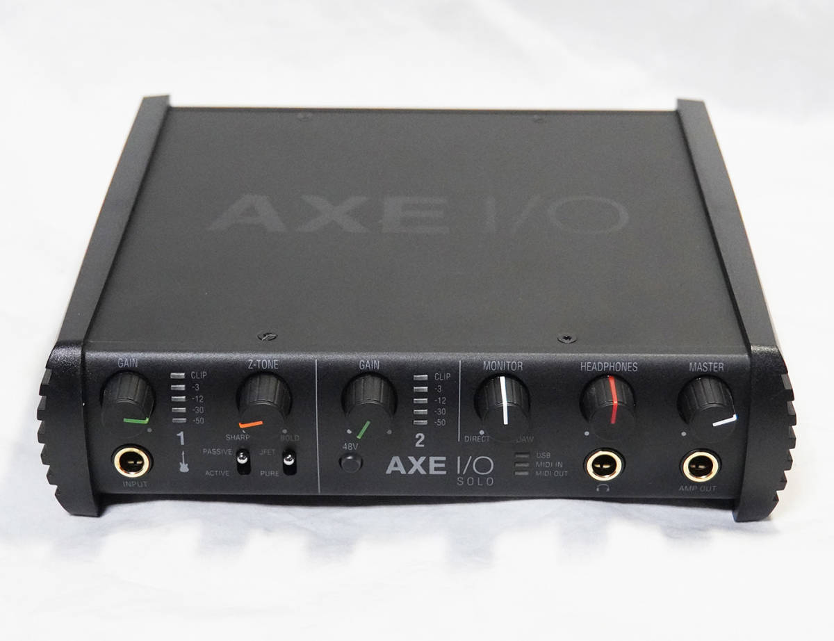 USBオーディオインターフェース】IK MULTIMEDIA AXE I/O Solo【ギター