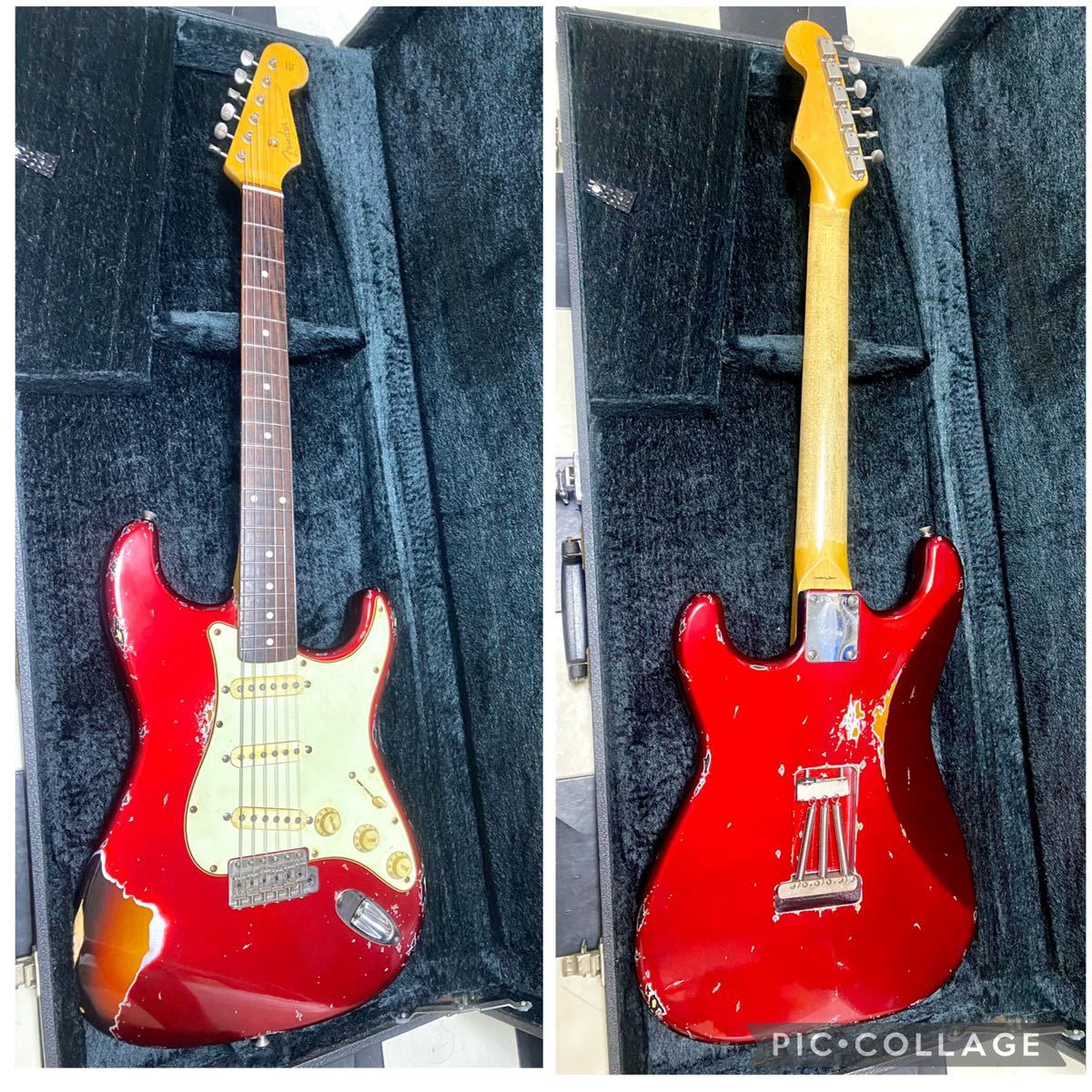 Fender JAPAN ST62 マルチレイヤー レリック キャンディー Fender JAPAN ST62 マルチレイヤー レリック キャンディー