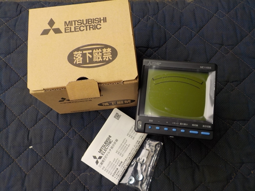 即決税込未使用品三菱電機 電子式マルチ指示計器 ME110SSR 110/220V 5A