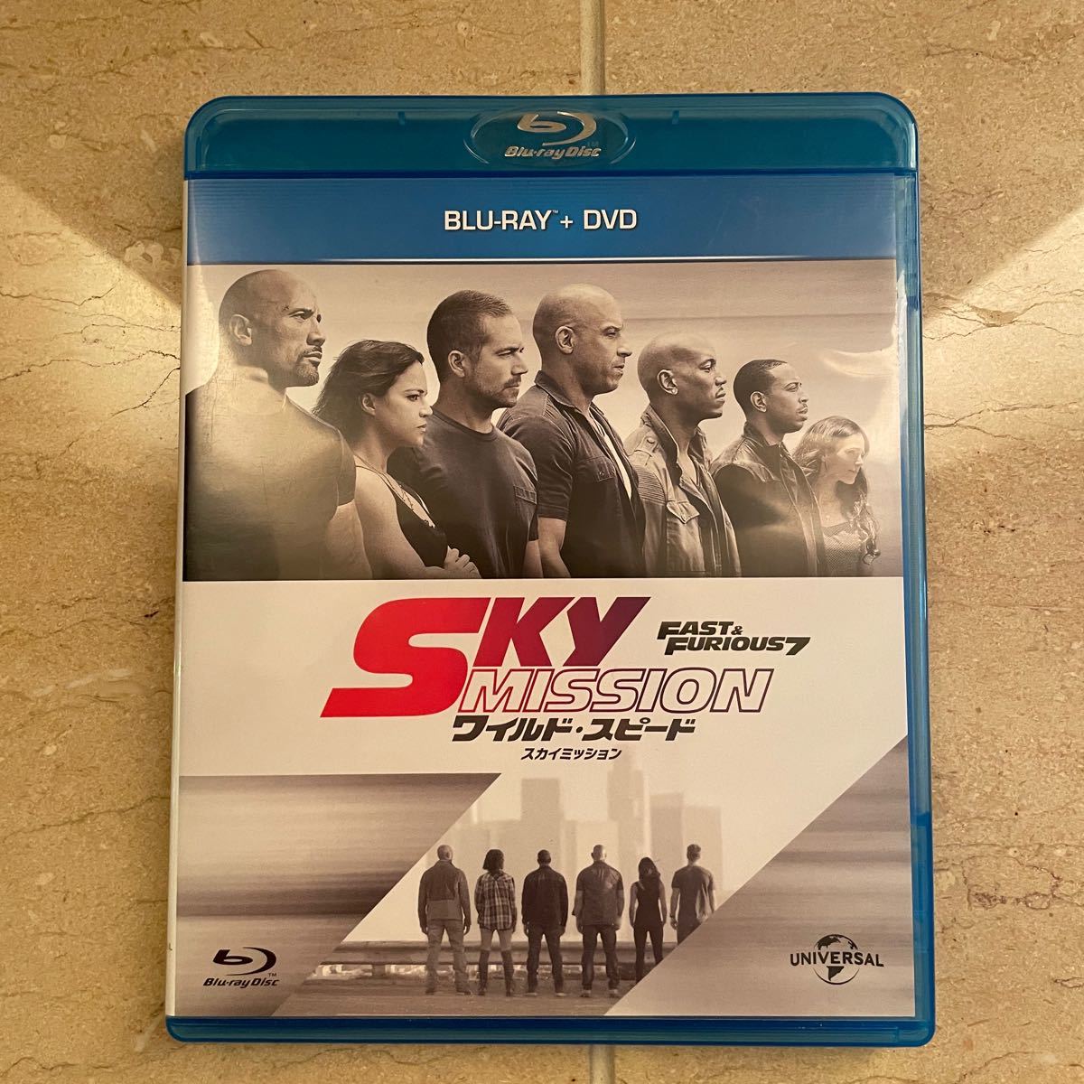 ワイルド・スピード SKY MISSION ブルーレイ+DVDセット