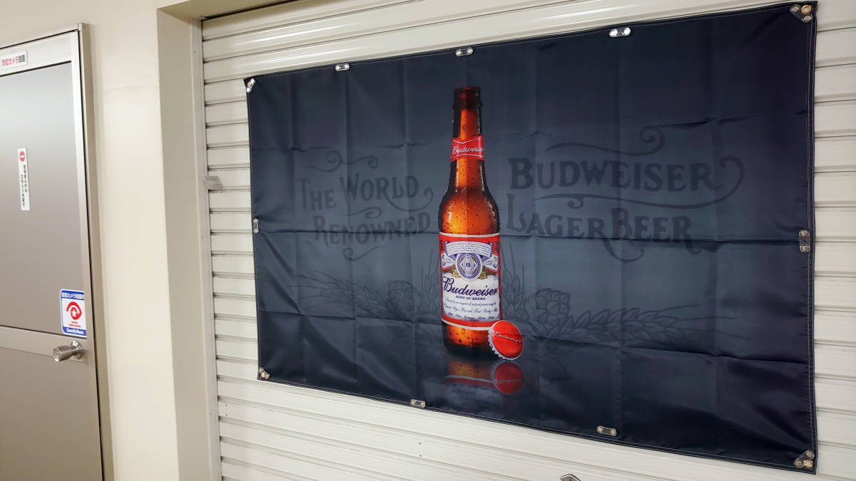 バドワイザー フラッグ P185 バナー 壁掛け バドガール Budweiser ポスター アメリカン雑貨 タペストリー 旗 リビング 輸入雑貨 海外ビール_画像8