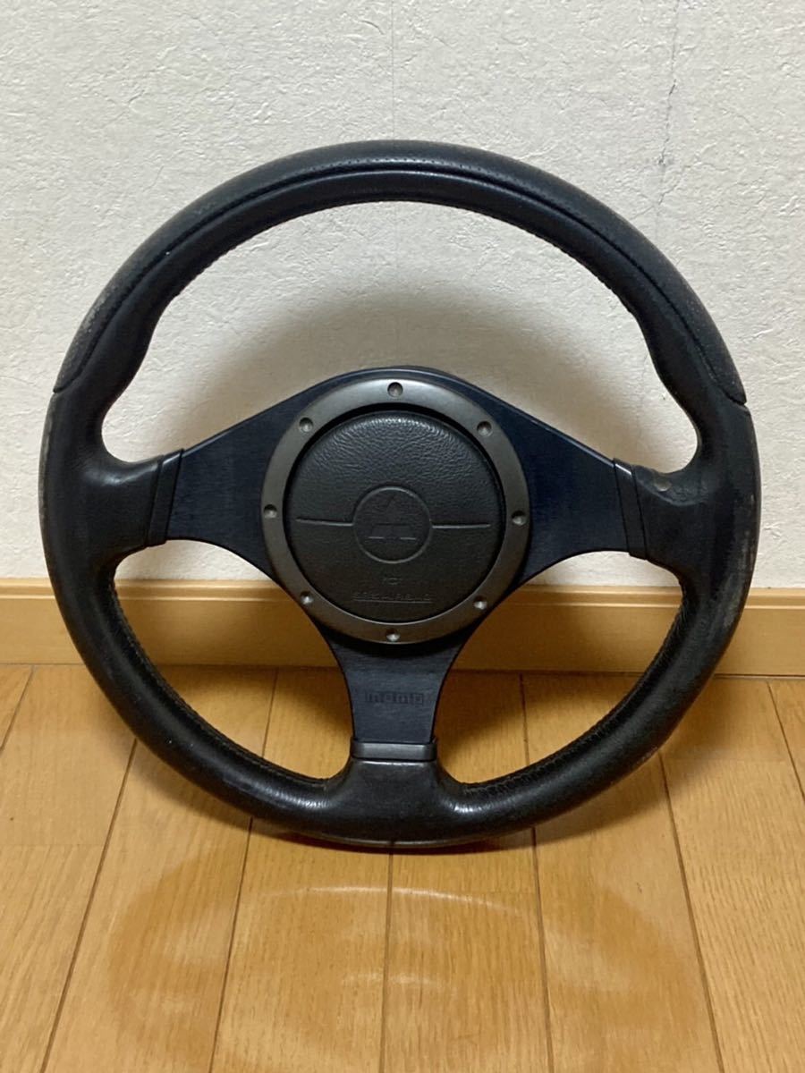 三菱 ▽ ランエボ 純正 ステアリング モモ MOMO ランサー