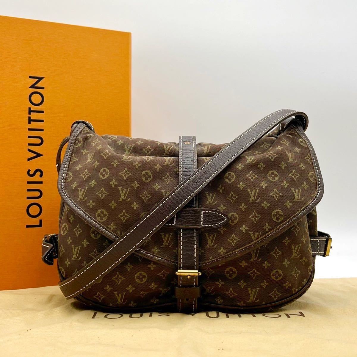 1円 LOUIS VUITTON ヴィトン M95227 モノグラムミニラン ソミュール30