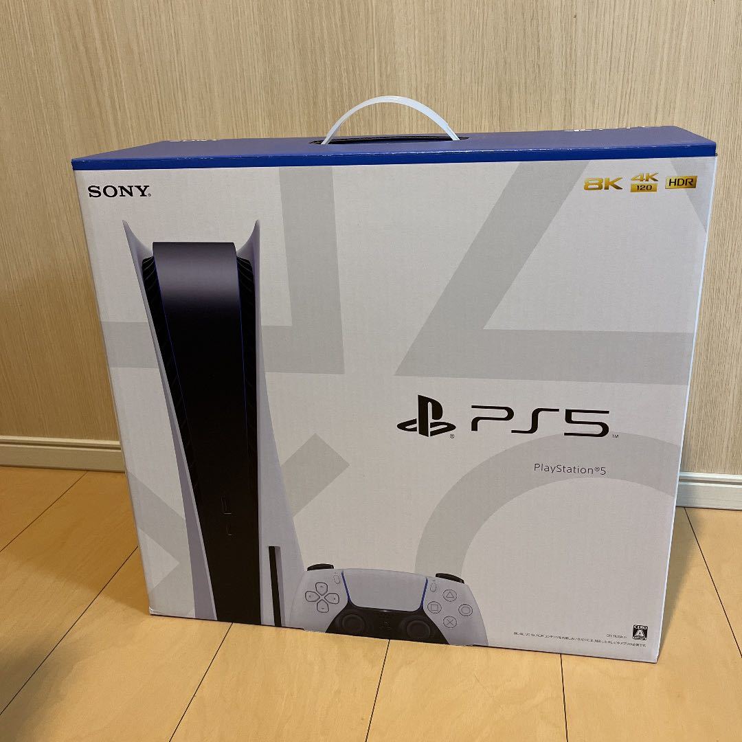 【新品・未使用】PlayStation5 プレーステーション5 本体 CFI-1100A01 ディスクドライブ搭載モデル PS5_画像1