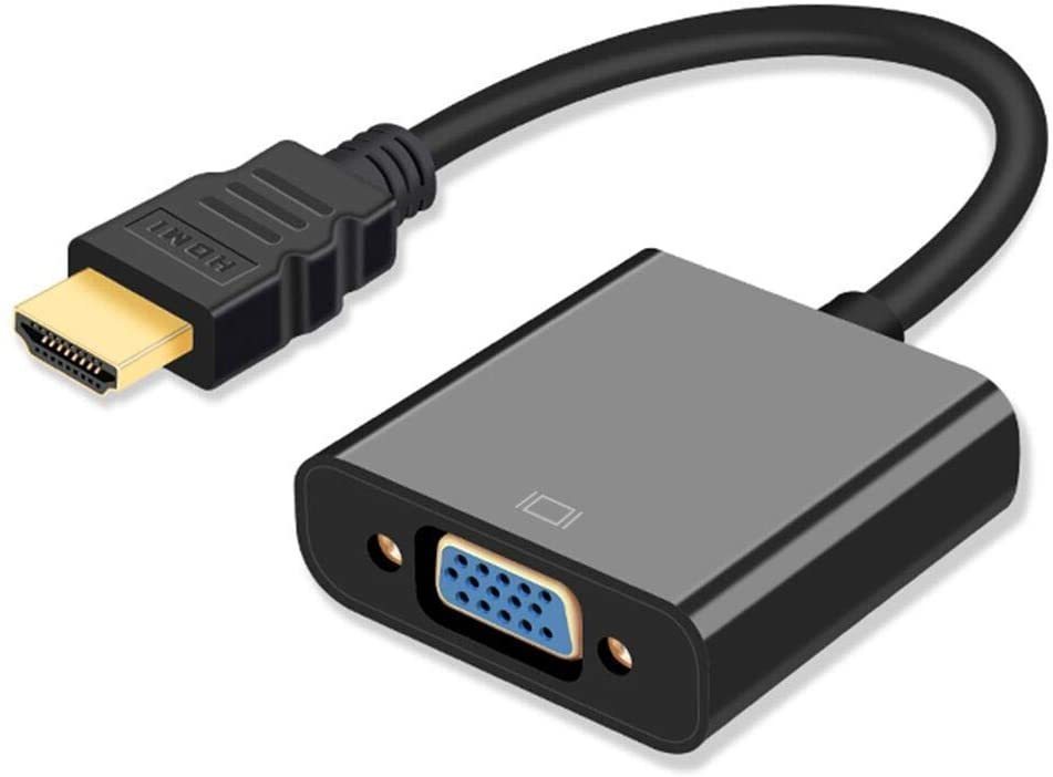 お気にいる 送料無料 美品 HDMI VGA 変換アダプタケーブル D-SUB 15ピン