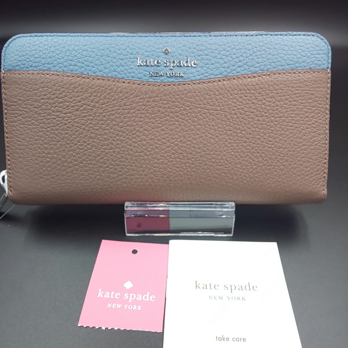 ケイトスペード kate spade レザー 長財布 レディースファッション