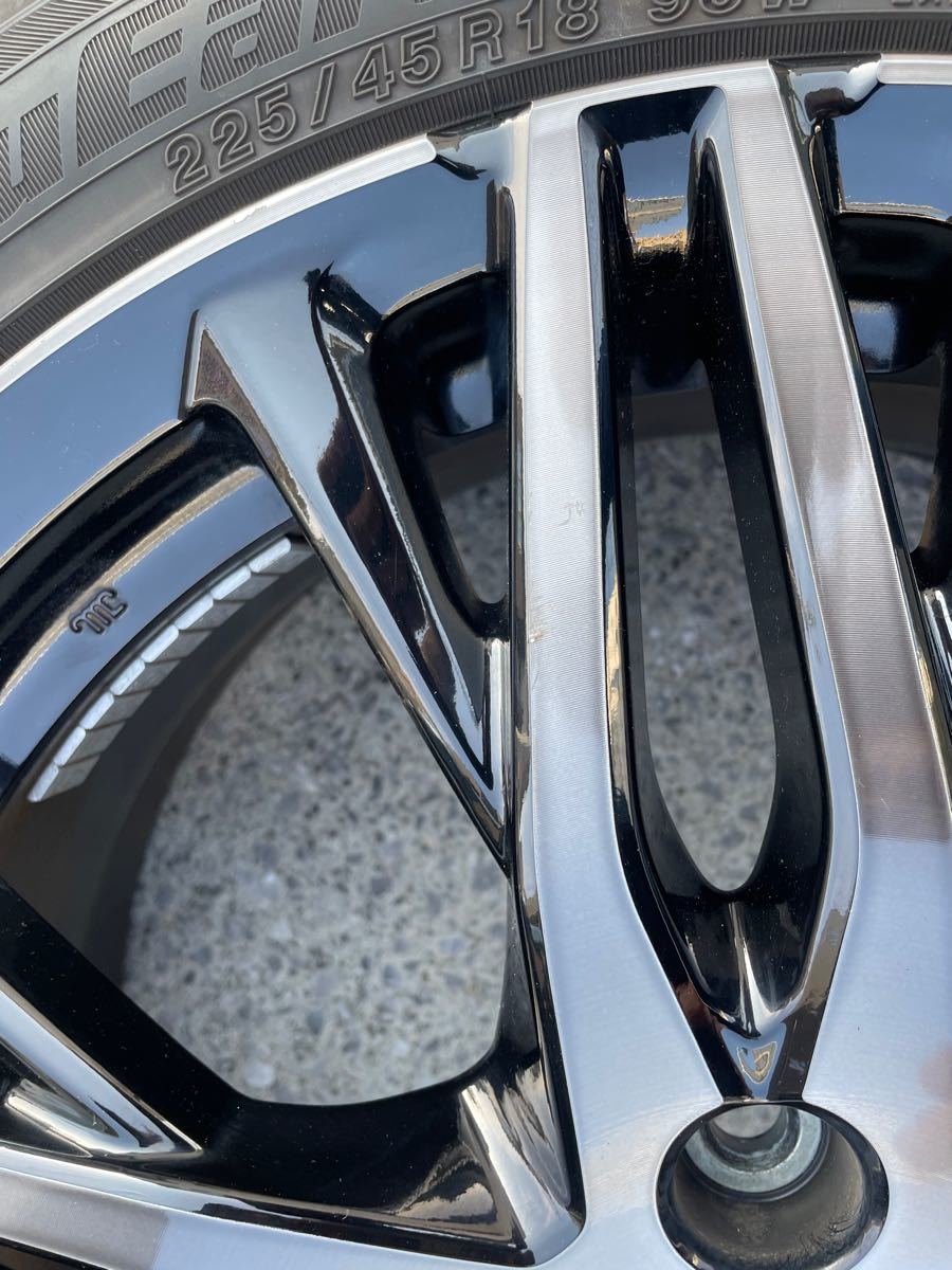 ホンダ オデッセイ アブソルートEX 純正アルミホイール 18インチ ホンダ オデッセイ アブソルートEX 純正アルミホイール 18インチ