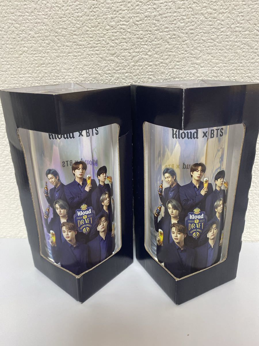 BTSk громкий пиво тент грамм стакан kloud Корея ограничение 2 шт. комплект 