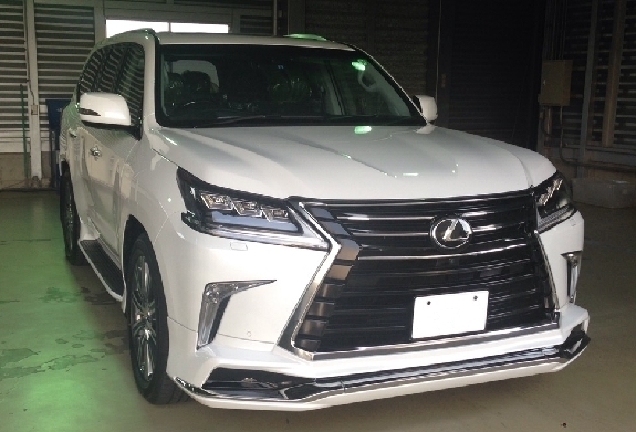 KSP製レクサスLX570専用REALワイドトレッドスペーサー17ミリ