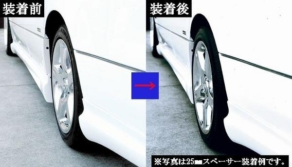 保安基準適合品！ホンダ　エリシオン　RR型　純国産KSP製REALワイドトレッドスペーサー15ミリ　_画像3