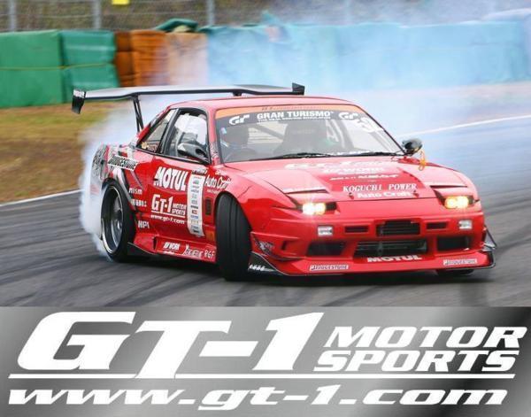 GT-1モータースポーツ製　オリジナルブレーキパッド　ドリフト用　Side-D　ロングサイド侵入！　PS13シルビア_画像2