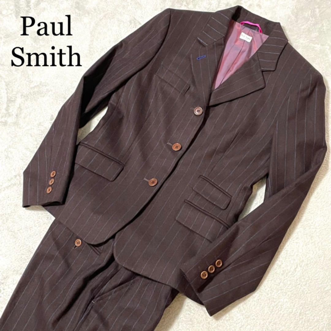 営業 ポールスミス セットアップ スーツ Lサイズ 38 ドット柄 パンツ