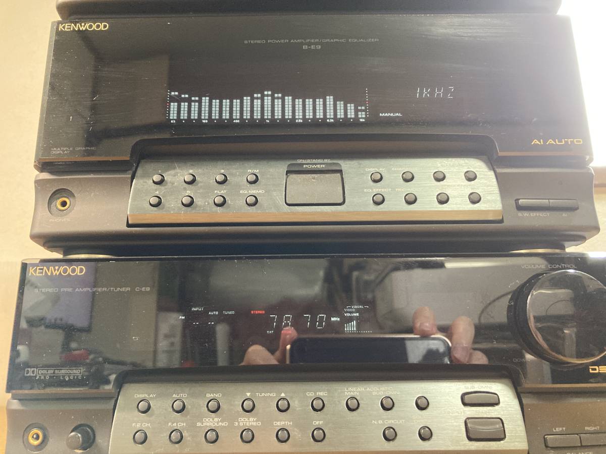 KENWOOD ケンウッド AM FM CD システム コンポ B-E9 X-E9 C-E9 KENWOOD ケンウッド AM FM CD システム コンポ B-E9 X-E9 C-E9