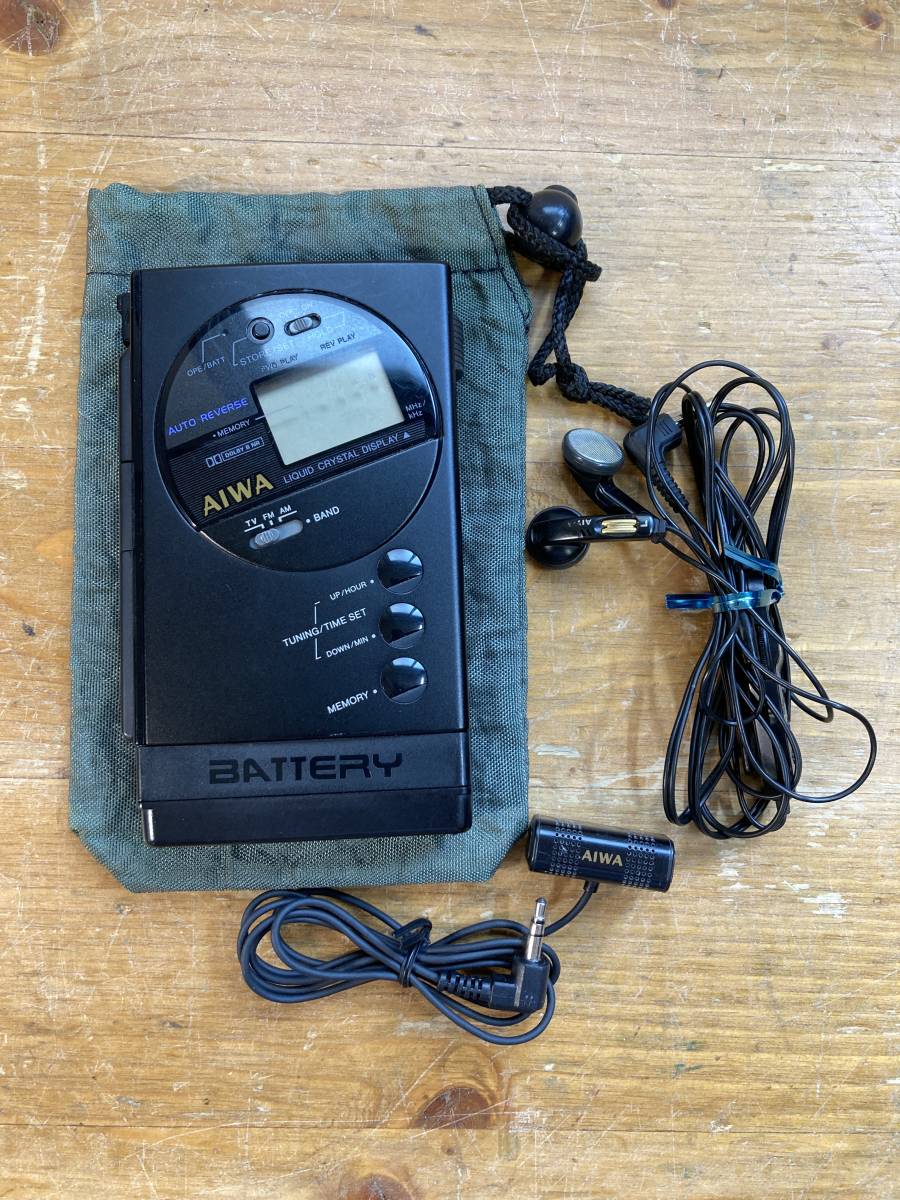 aiwa アイワ ポータブル カセット プレーヤー HS-R20 52207 aiwa アイワ ポータブル カセット プレーヤー HS-R20 52207